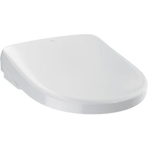 TOTO® S7A WASHLET® Electronic Bidet Toilet Seat, EWATER+® Bowl and Wand Cleaning, Auto Open and Close Classic Lid, Round, Cotton White - SW4735#01
