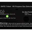 Safe T Alert - Mini LP Gas Alarm - Surface Mount Black - 20-441-P-BL