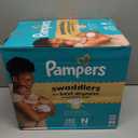 Pampers Swaddlers Diapers, Size 0 (up to 10 lbs), 140 Count, Absorbent, Keeps Baby Dry and Comfortable, Skin Safe Disposable Baby Diaper