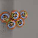 Crazy Cups Decaf Flavored Coffee Pods, Decaffeinated Coconut Caramelicious Flavored Coffee, Single Serve Hot or Iced Medium Roast Coffee for Keurig K Cups Machines, 22 Count