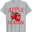 Apple Picking Season Farm Fresh Farmer Apple Orchard Harvest T-Shirt, 3 XL