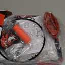 EagleStone Electronic Scoring Mini Basketball Hoop for Door, Foldable Dunk Rim Indoor Basketball Game with Silent & Countdown Modes, 3 Balls & Pump,Sports Toy Gift for Kids Adults