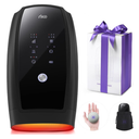 RIKE Hand Massager, 6 Modes 6 Intensities Hand Massager with Heat and Compression Arthritis and Carpal Tunnel, Valentines Day Gifts for Women,White Elephant Gifts for Adults (White)