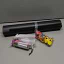 Extra Large Chalkboard Paper Roll Peel and Stick Chalk Board Wallpaper(+5 Chalks) Chalk Paint Contact Paper Blackboard (17.7x118inches)