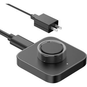 Compatible with Oura Ring Gen 4 (Size 9) Charger Fast Charging Dock with Infrared Sensing,Auto Stop Protection, Indicator, Non-Slip Base, Charger for Smart Ring Includes 59 Inch USB-C Cable