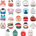 Squishmallows Original 24-Day Micromallows Holiday Plush Advent Calendar