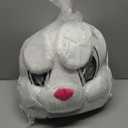 JIUYUE Easter Rabbit Bunny Rabbit Mascot Costume Adult Fancy Dress White, Large