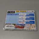 455 PCS Heat Shrink Self Soldering Butt Connector, Solder Seal Wire Connectors Kit, Waterproof Wire Solder Stick Splice Connector for Marine Electrical Automotive (5 Colors/5 Sizes/ 26-10 Gauge)