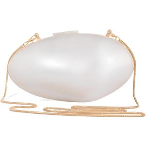 Pearl Clutch Purses For Women,Shell Acrylic Handbags Evening Bag Purse Small Shoulder Crossbody Bags Wedding Guest