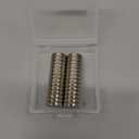 30Pcs N52 Mini Neodymium,12mm x 3mm Super Strong Magnet (silver)