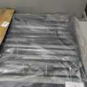 No Pawblems 55.1" Extra Tall Pet Gate for Cat/Dog, 29.9-44.4" Wide Auto Close Tall Cat Gate, NO Drilling Pressure Mounted for Doorways/Hallways, 1.37" Narrow Bar Spacing, Black