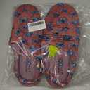 Disney Women Lilo & Stitch - Slide On Scuff Slippers (Large, Pink)