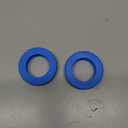 Luggage Wheel Covers, Luggage Wheel Protector Covers for 2-2.4 inches Wheels SuitcasesAnti-Scratch & Noise Reduction Design, Silicone MaterialDurable Travel Case Accessories (8, blue)