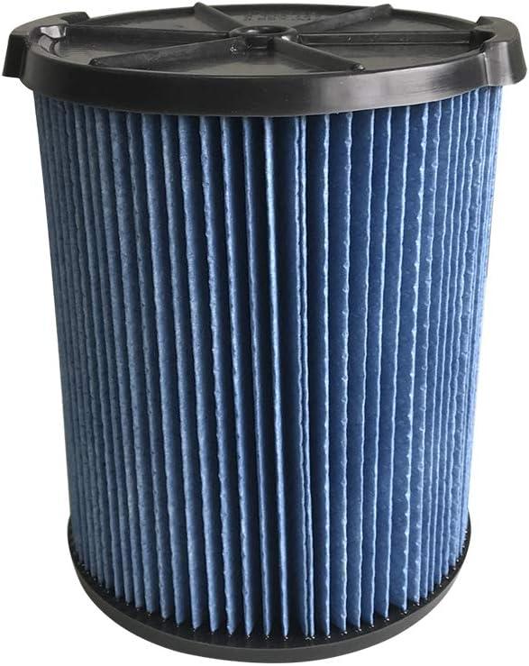 Replacement 9-38751 Cartridge vacuum filter fits for Craftsman 9-38751 CRAFTSMAN CMXZVBE38751 Fine Dust Wet/Dry Vac Filter for 5 to 20 Gallon Shop Vacuums38751 blue (1pack)
