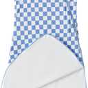 Rayon Made from Bamboo 0.5 Tog Baby Sleep Sack Newborn Sleeping Bag Sack 2-Way Zipper Checkered Infant Wearable Blanket, Size: 18-24 Months