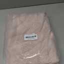 SHACOS Super Soft Bathroom Runner Rugs 24"x60" Non Slip Boho Bathroom Mats Microfiber Absorbent Carpet for Bath Room Machine Washable Shaggy Bath Rugs for Shower Bathtub Home Decor, Grey Pink 2'x5'