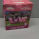 Joiedomi 9 FT Long Valentine Inflatable Love Letters with Built-in LED Lights, Blow up Valentine Romantic Holiday Decor for Wedding Proposal Outdoor Indoor Yard Party Supplies