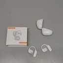 OWS True Wireless Open-Ear Headphones with Earhooks, Bluetooth 5.3, 60H Playtime, IPX5 Waterproof, Lightweight Design White