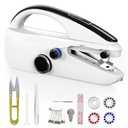 Handheld Sewing Machine, Portable, Mini Sewing Machine, Easy to Use, Fast Sewing Speed, Suitable for Sewing Clothes, Fabric, DIY Home Machine for Beginners (Pitch Black)