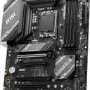 MSI B760 Gaming Plus WiFi Gaming Motherboard (Supports 12th/13th/14th Gen Intel Processors, LGA 1700, DDR5, PCIe 4.0, M.2, 2.5Gbps LAN, USB 3.2 Gen2, HDMI/DP, Wi-Fi 6E, Bluetooth 5.3, ATX)