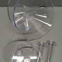 Unbreakable Giant Martini Glasses set of 2, 48 oz Plastic Cocktail Glasses, Jumbo, Reusable, BPA Free, Detachable, Perfect for Picnic, Beach & Patio Party, Appetizers, Birthday, Wedding and All Events