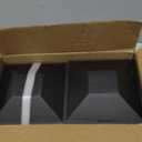 Goovilla 4x4 Post Caps Black(Actual 3.5" x 3.5"), 24 Pack Fence Post Caps with 48 Screws and Easy Installation, Sturdy Waterproof Plastic Deck Post Caps with Frosted Finishing Touch, Protect Wood Post