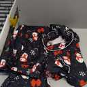 Ekouaer Pajamas Women's Long Sleeve Sleepwear Soft Button Down Loungewear Pjs Lounge Set Nightwear, XXL