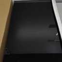 WINFFOR Disposable Cup Organizer Dispenser - 4 Compartments Black Acrylic Cup and Lid Holder with Handles Plastic Cup Dispenser Countertop Paper Cup Holder for Coffee Bar House Party Essentials