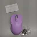 Trueque Wireless Mouse for Laptop, 2.4GHz Ergonomic Computer Mouse with Back & Forward Buttons, 3 Adjustable DPI Levels, 6 Buttons, Optical USB Cordless Mice for Windows PC (Lavender, 1 Pack)