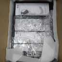 Spacrea Desk Organizer and Accessories, Computer Monitor Stand Riser with Drawer and 2 Pen Holders, Office Desk Accessories & Workspace Organizers for Office Supplies (Black)