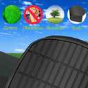 Car Floor Mats Custom Fit for Toyota Corolla Cross 2022-2025 (Not Fit Toyota Corolla) Black Rubber Auto Liner Mats All Weather Protection Odorless
