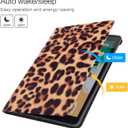 Vimorco iPad 10.2 Case 2019/2020/2021, iPad 7th/8th/9th Generation Case, Premium Protective Smart Case Auto Sleep/Wake Multi-Angle Stand Cover for iPad 7th/8th Gen, Leopard