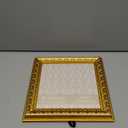 VIOLABBEY 8x8 Picture Frame Gold, Vintage Photo Frame for Wall or Tabletop Display, Classic Design for Office Home Decor, Fits 8X8 Pictures