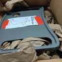 StrongArm Solid Gray Walker Tray with Cup Holder, Tray for Folding Walkers, Food Tray, Walker Accessories, Tray Table for Standard Adult Walkers (Gray)