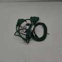 DEWENWILS 10 FT Outdoor Tri-Tap Extension Cord Splitter for Halloween, Weatherproof 16/3 SJTW Power Cable for Holiday Decoration and Outdoor Landscaping String Lights, ETL Listed, Pack of 2, Green