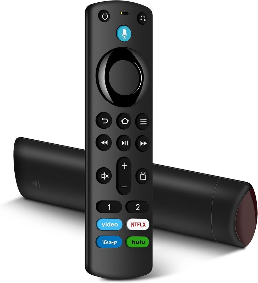 Replacement Firestick Remote Compatible with Insignia TV Stick, for Smart TV 3rd Gen, Cube(2nd Gen/1st Gen/3rd Gen), TVs Stick (2nd Gen/3rd Gen/4k max/Lite) with Voice Controller