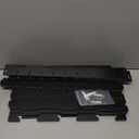 Krafetto Toy Car Display Shelf, Holds 40 Diecast 1/64 Toy Cars, Wall Mount Model Car Storage Organize Case, Black