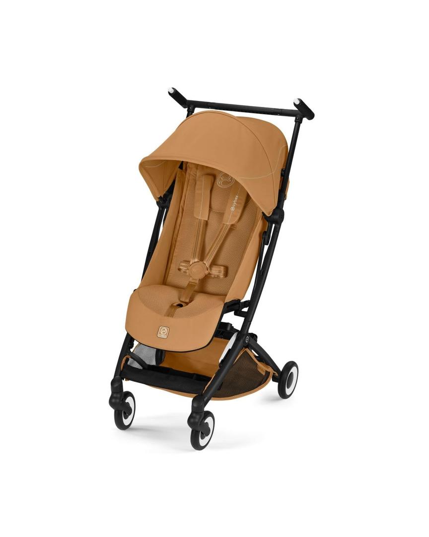 Cybex Libelle Lightweight Travel Stroller for Baby/Toddler- Cinnamon Yellow