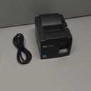 Star Micronics TSP143IIIU USB Thermal Receipt Printer with Device and Mfi USB Ports, Auto-cutter, and Internal Power Supply - Gray 