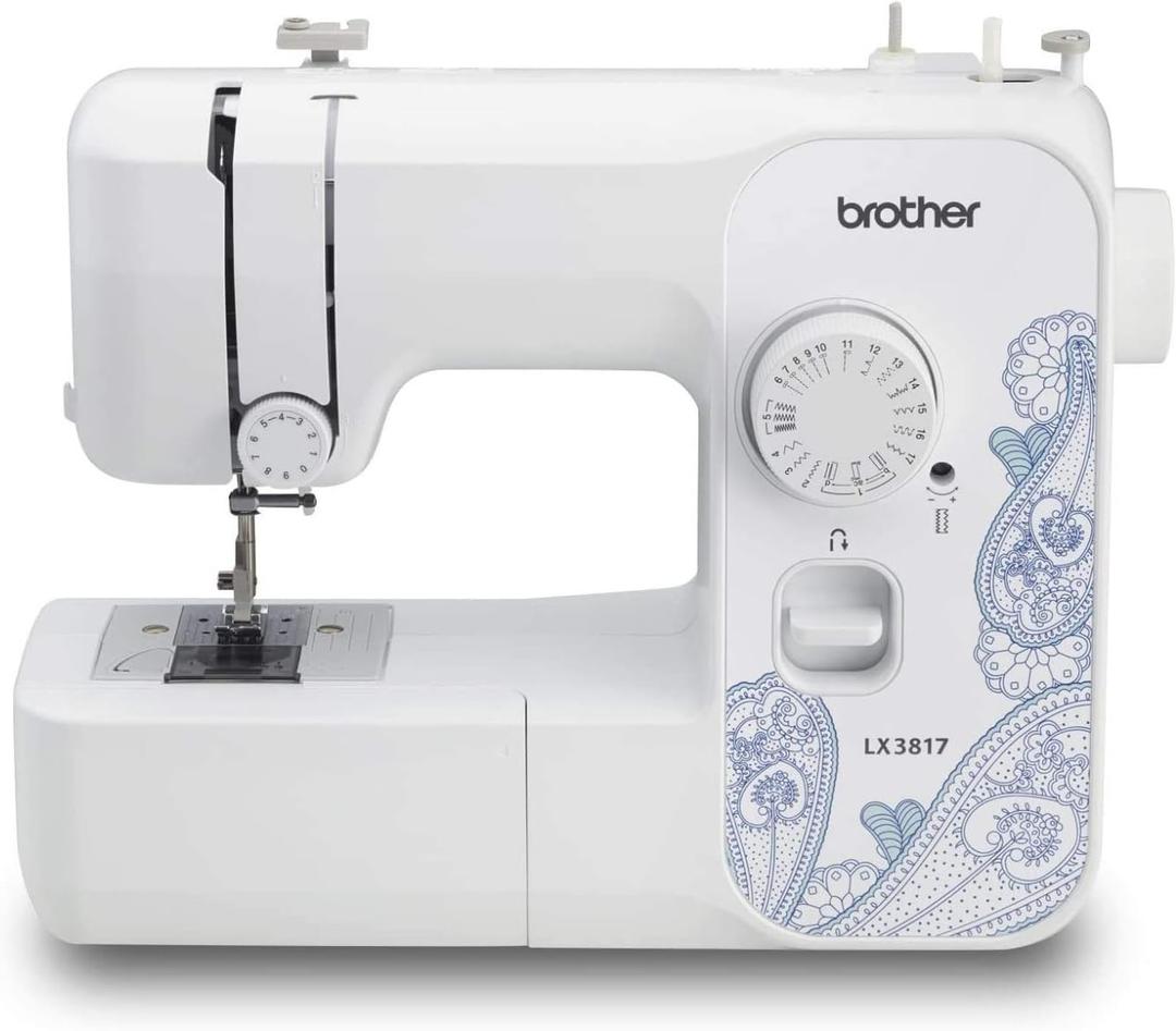 Brother RLX3817 17-Stitch Sewing Machine, White