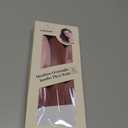 Luckybear Heatless Hair Curlers, 3pcs Satin Jumbo Flexi Rods for All Hair Types, Overnight Sleeping Curls Styling Tools, Dark Pink