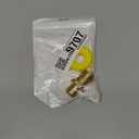 REGO 7141M Thread Valve Forklift LPG Gas Tank Replacement Connector Connection 3/8" NPT Female Inlet x 1-1/4"