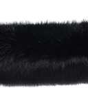 LA CARRIE Faux Fur Hand Muffs Women Winter Warmer Fuzzy Pouch Furry Plush Muffler Wedding Girl Kids Elegant Luxury Chic