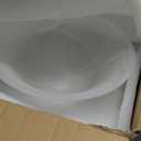 Glass Lamp Shade Replacement 12"D x 4.75"H,Lamp Shades For Floor Lamps Suitable for E26 Socket Torchiere Lamp Shade GlassShades Ceiling Fan Light Covers Ceiling Fan Globe Replacement Glass Bowl