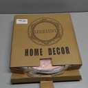 Set of 12 Plastic Pink Charger Plates, Elegant Chargers for Table Dinner Decoration, Wedding, Holiday,13" (Silver)