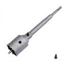 2.5 inch / 65mm Concrete Hole Saw with SDS Plus Shank Connecting Rod, GUICGOC Tungsten Carbide Teeth (7.7mm x 4mm) Cement Hole Saw for Concrete Cement Brick Wall Stone 65mm / 2.5 inch