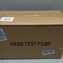 IRONWALLS Hydrostatic Pressure Tester, Manual Water Pressure Test Pump, 5Mpa Leakage Tester with Gauge & 2 Gallon Tank
