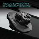 Tilta Electronic Suction Cup (4.5) | Includes NATO Mounting Bracket | Air Pressure Monitoring | Durable Battery | LCD Display