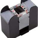 GSE Games & Sports Expert 6-Deck Automatic Card Shuffler, Battery-Operated Shuffler Machines for Playing Cards, Blackjack, Texas Hold'em, Canasta, UNO, Rummy, Bridge
