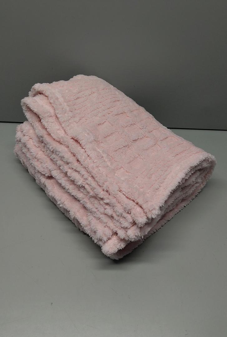 Ultra-Soft Plush Throw Blanket with Sherpa Reverse, Medium Weight Bedding
Blanket 50"x60"